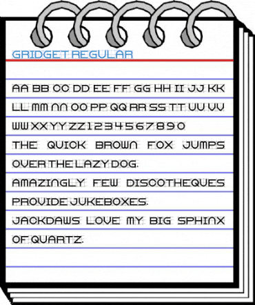 Gridget Regular Font