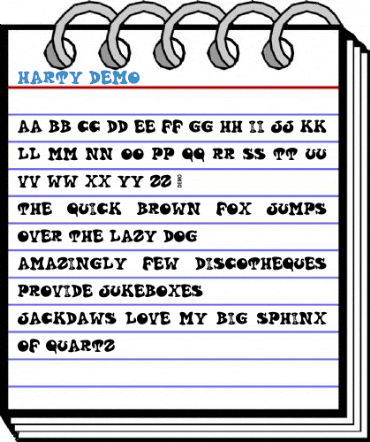 Harty Demo Font