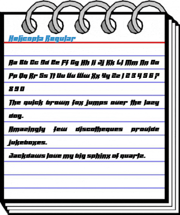 Helicopta Regular Font