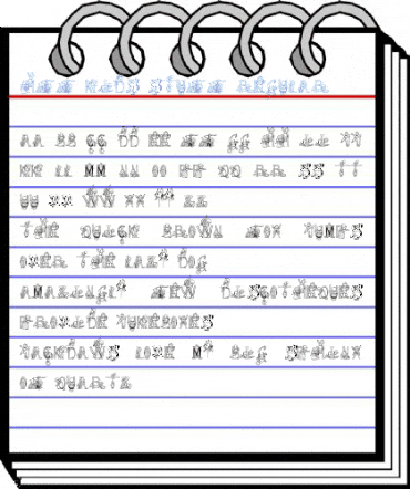 HFF Kids Stuff Regular Font