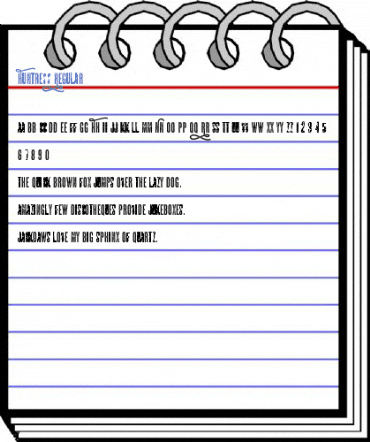 Huntress Regular Font