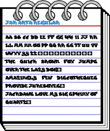 JAK ARTA Regular Font
