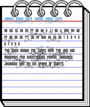 Jibriel Small Caps Jibriel Small Caps Font