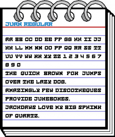 Juan Regular Font