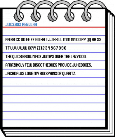 Juicebox Regular Font