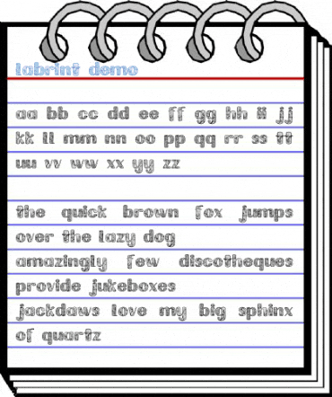 Labrint Demo Font
