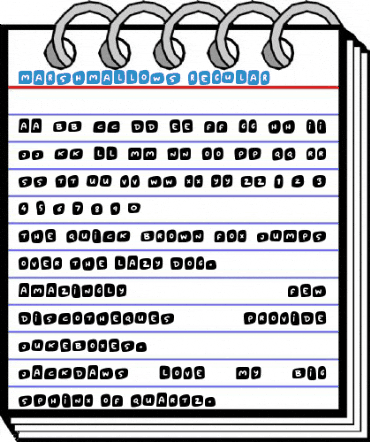 Marshmallows Regular Font