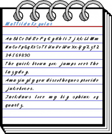 Mattilda Regular Font