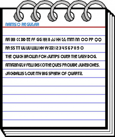 Namso Regular Font