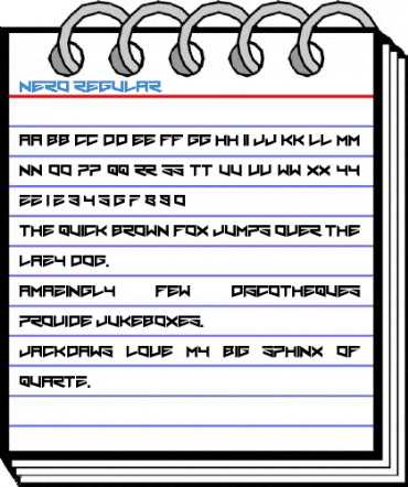 Nero Regular Font