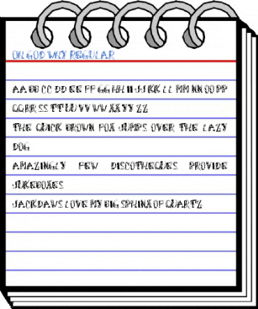 Oh God Why Regular Font