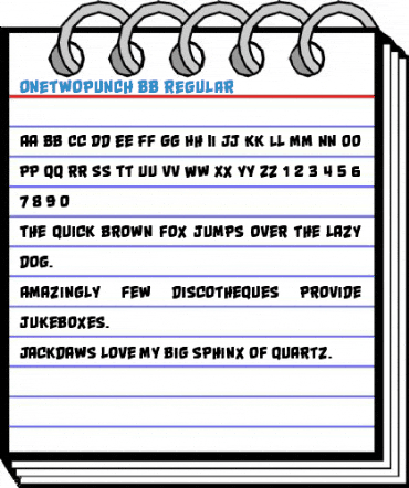 OneTwoPunch BB Font
