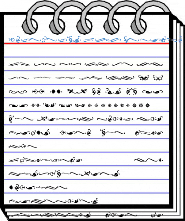 Ornements ADF Regular Font