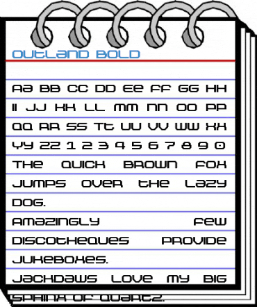 Outland Bold Font