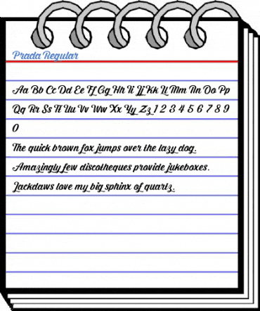 Prada Regular Font