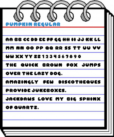 Pumpkin Regular Font