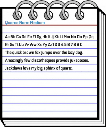 Quarca Norm Medium Font
