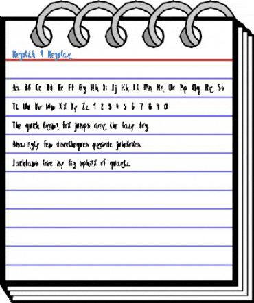 Regolith 1 Regular Font