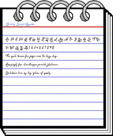 Sketchy Script Regular Font