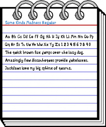 Some Kinda Madness Regular Font