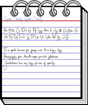 Sugar Candy Sugar Candy Font