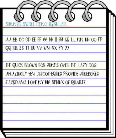 Summer Swirl Demo Regular Font