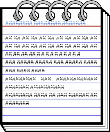 chairman complete Regular Font