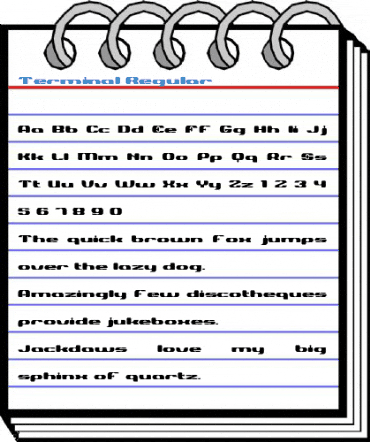 Terminal Regular Font