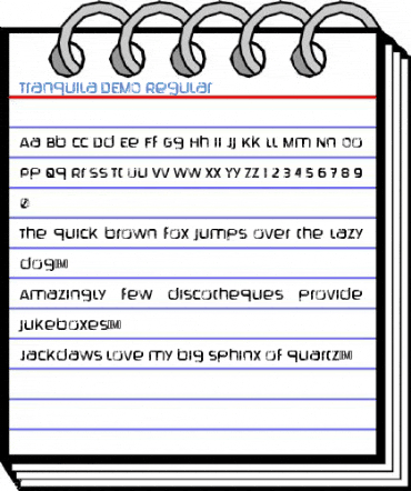 Tranquila DEMO Regular Font