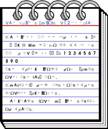 vac tube symbols v1.2 Regular Font