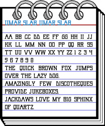 Umar Slab Umar Slab Font