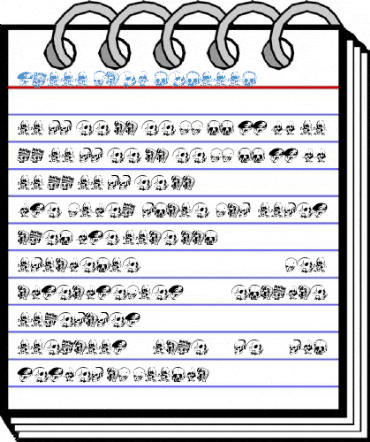 SKULL FONT Regular Font
