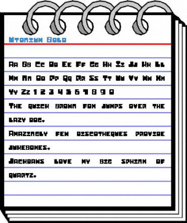 Utonium Bold Font