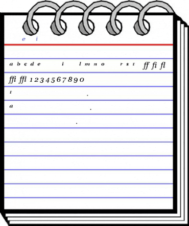 Utopia Expert Italic Font