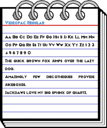 Videopac Regular Font