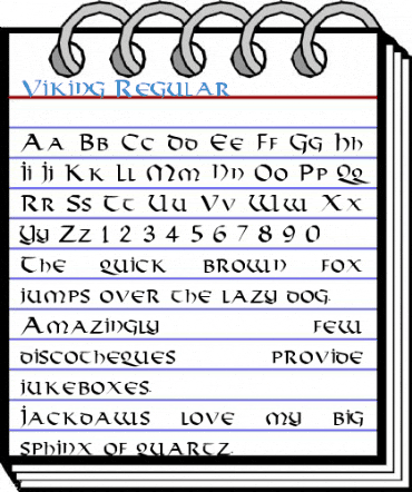 Viking Regular Font