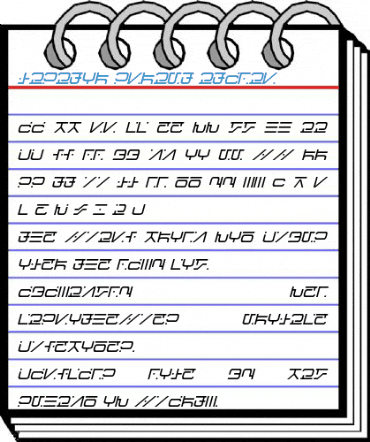 Visitor Script Italic Font