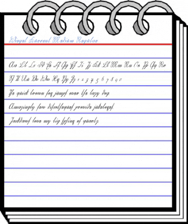 Wiegel Kurrent Medium Regular Font