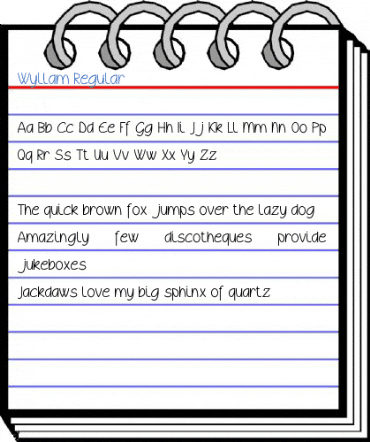 Wyllam Regular Font