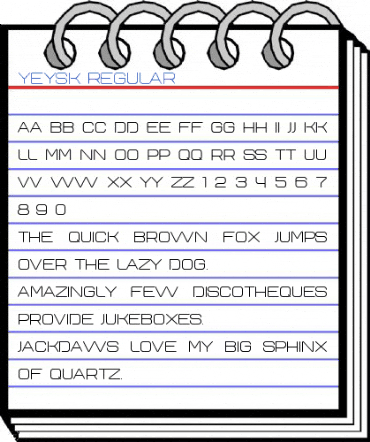 Yeysk Regular Font