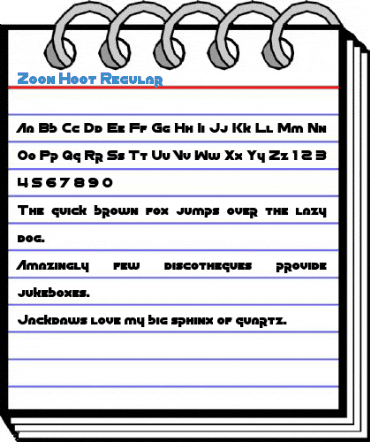 Zoon Hoot Regular Font