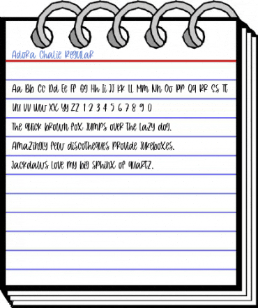 Adora Chalie Regular Font