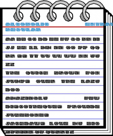 Alcoholic Extravagant Regular Font