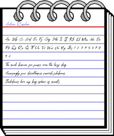 Antam Regular Font