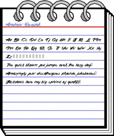 Anyhow Regular Font