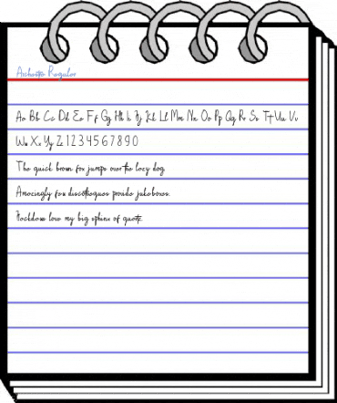 Archestra Regular Font