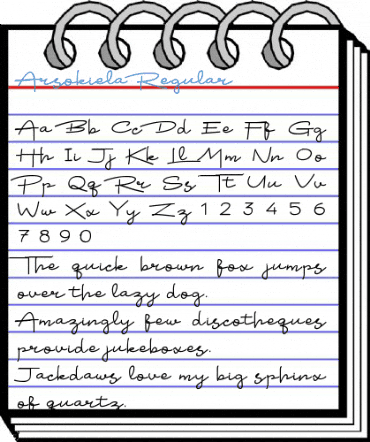Arsokiela Regular Font