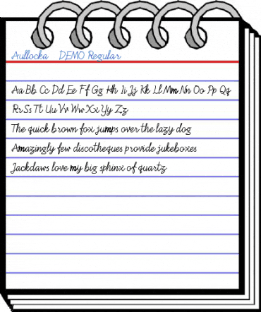 Aullocka - DEMO Regular Font