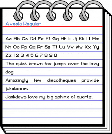 Aveela Regular Font
