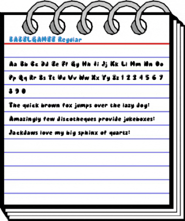 BABELGAMEE Regular Font